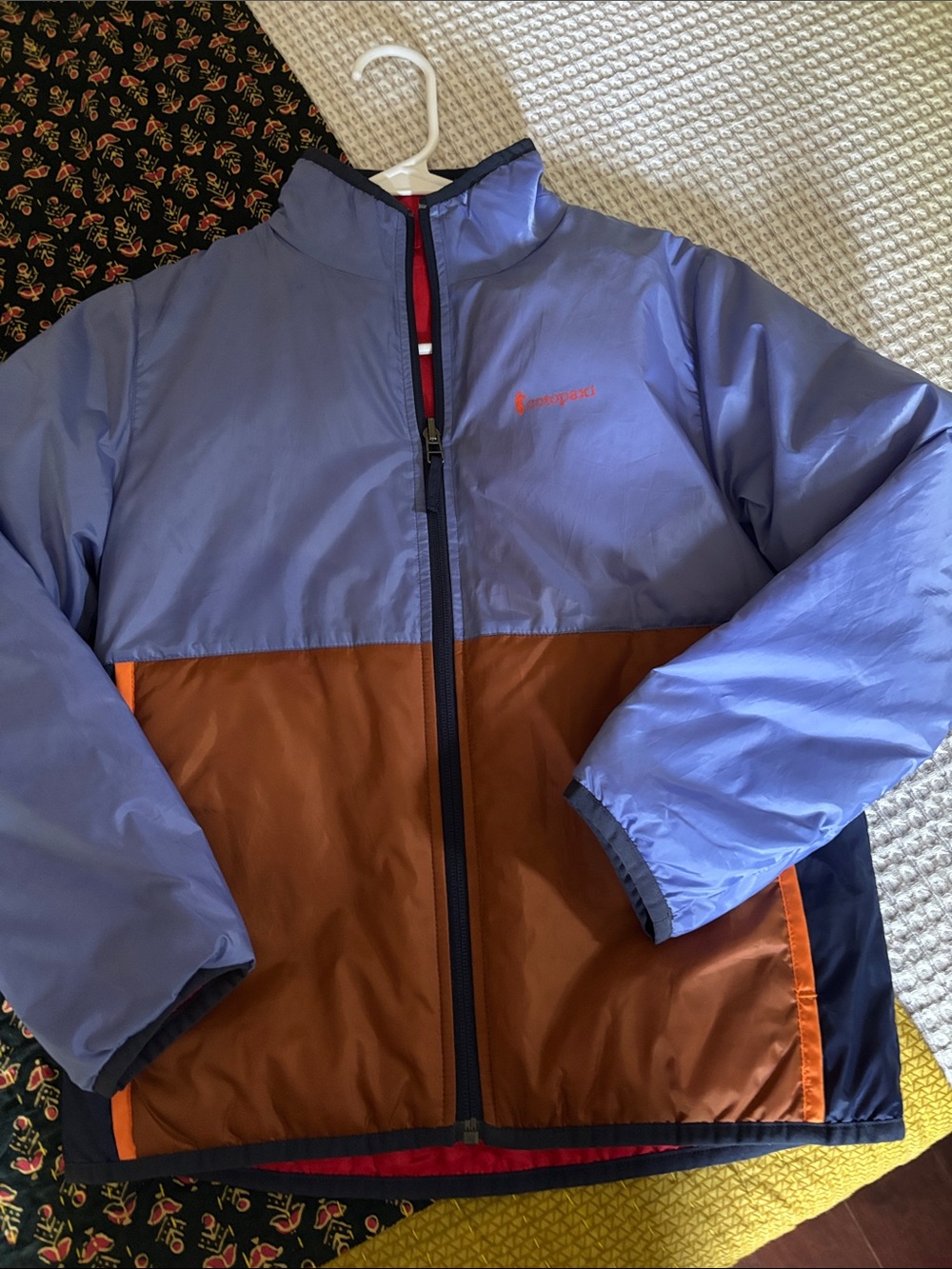 Cotopaxi color block jacket